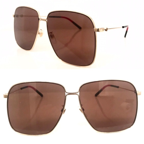 Gucci oversize square sunglasses